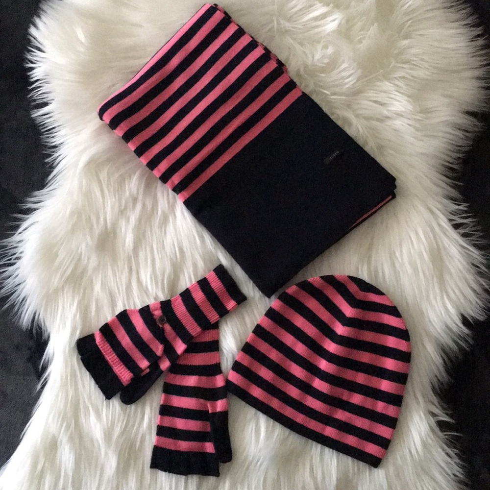 J Crew Wool Set - scarf, hat and mittens